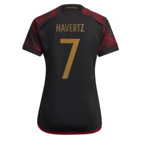 Lacne Ženy Futbalové dres Nemecko Kai Havertz #7 MS 2022 Krátky Rukáv - Preč